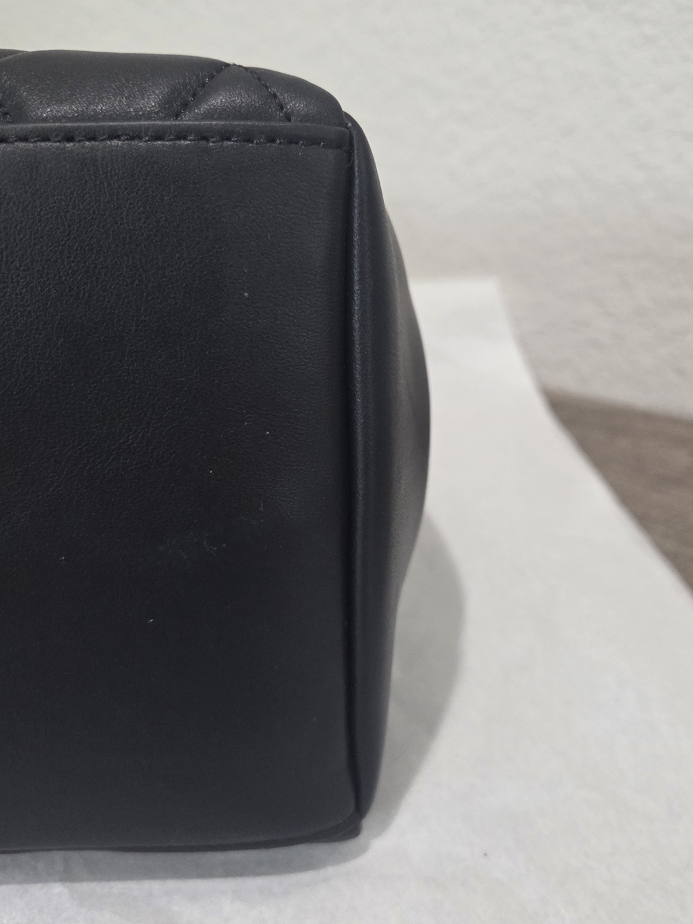 kate spade Quilted Black Chain-Handle Tote - Picture 12 of 16